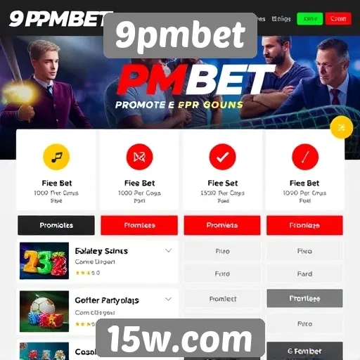 Promoções e bônus oferecidos pelo site 9pmbet